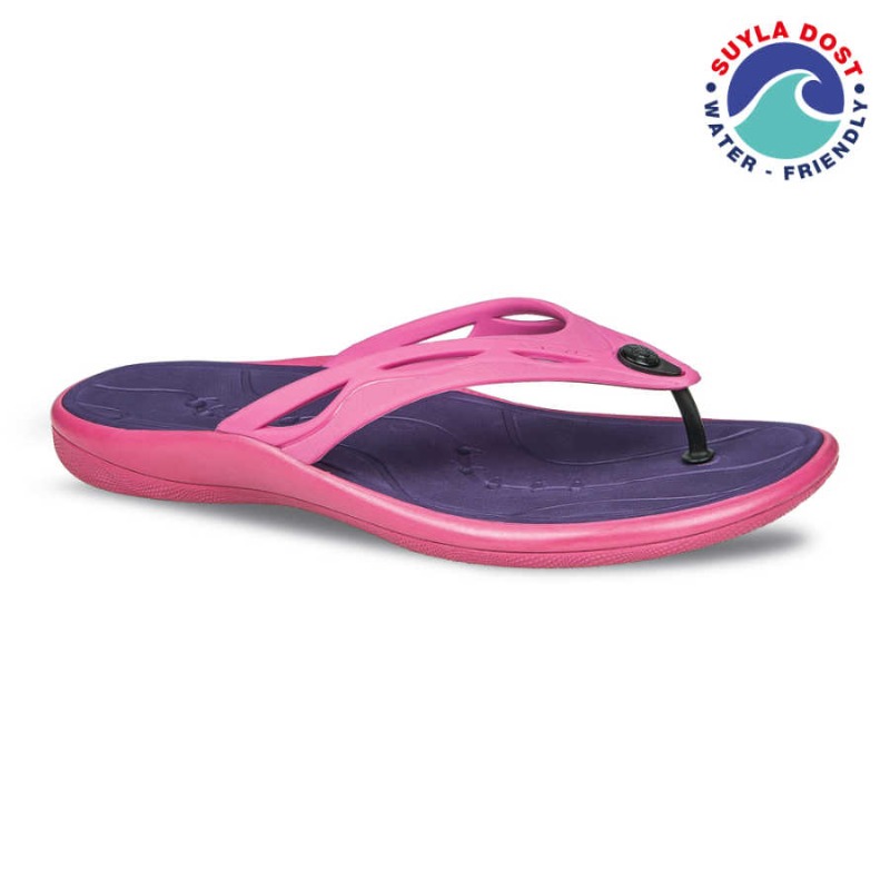 Ceyo Kadın Terlik NEW SPLASH-Z1 (NEW SPLASH-Z1) Fuşya